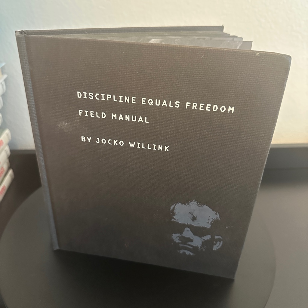 Discipline Equals Freedom Field Manual Book